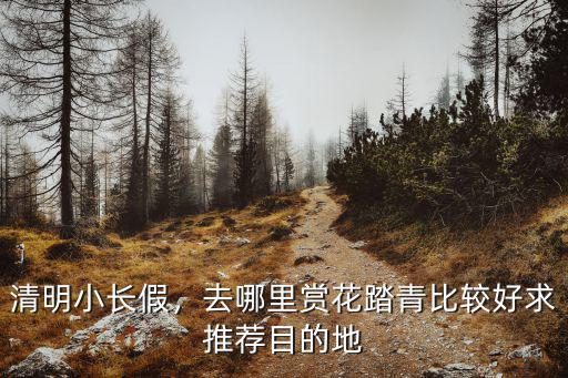 清明小長假，去哪里賞花踏青比較好求推薦目的地