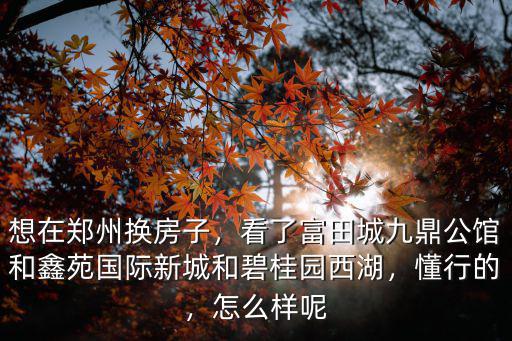 鄭州九鼎金控怎么樣,富田城九鼎公館怎么樣