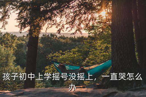 鄭州初中搖號怎么搖,孩子初中上學搖號沒搖上