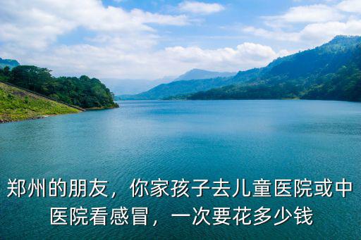 鄭州的朋友，你家孩子去兒童醫(yī)院或中醫(yī)院看感冒，一次要花多少錢