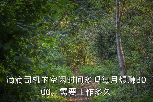 許昌滴滴司機一個月能賺多少,一個月可以掙多少