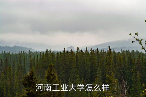 河南工業大學怎么樣