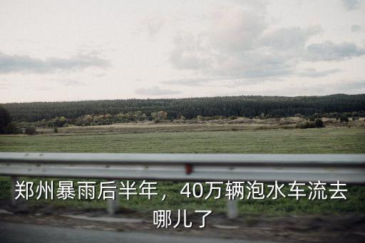 鄭州車輛被沖到哪里了,有可能被洪水沖到哪里