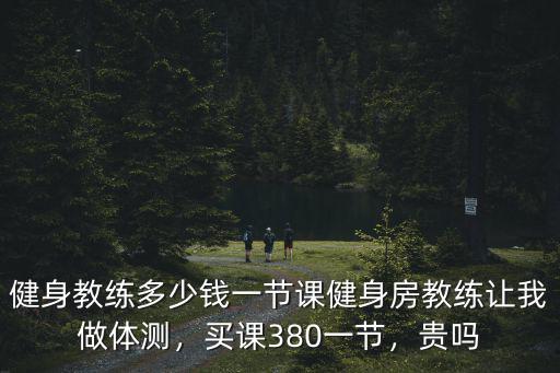 健身教練多少錢一節課健身房教練讓我做體測，買課380一節，貴嗎