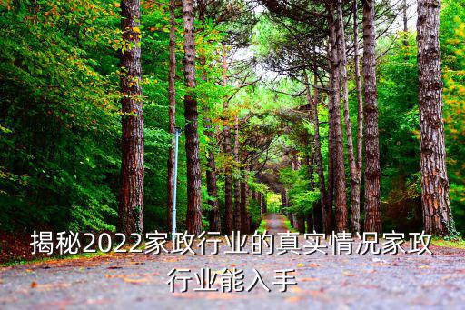 揭秘2022家政行業的真實情況家政行業能入手