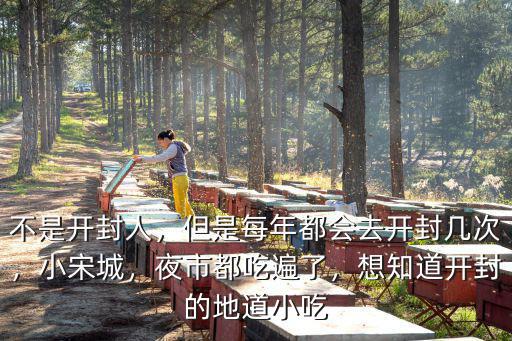不是開封人，但是每年都會去開封幾次，小宋城，夜市都吃遍了，想知道開封的地道小吃