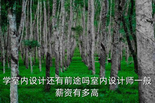 學室內設計還有前途嗎室內設計師一般薪資有多高