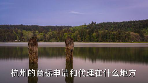 杭州的商標申請和代理在什么地方