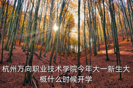 杭州萬向職業技術學院，杭州萬向職業技術學院校風怎么樣