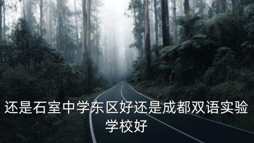 還是石室中學(xué)東區(qū)好還是成都雙語(yǔ)實(shí)驗(yàn)學(xué)校好