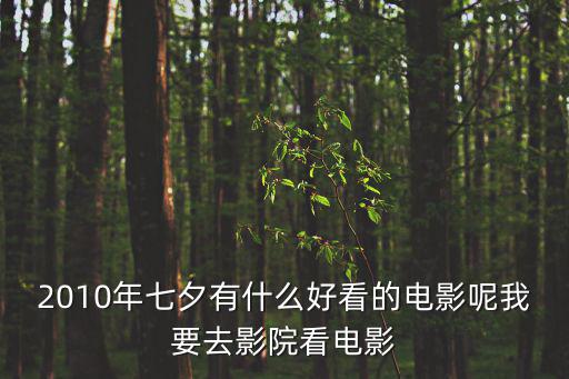 七夕電影網，2010年七夕有什么好看的電影呢我要去影院看電影