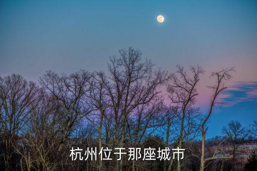 杭州位于那座城市