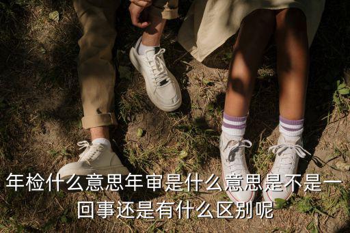 年檢什么意思年審是什么意思是不是一回事還是有什么區別呢