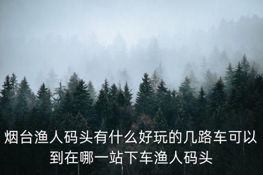 煙臺漁人碼頭有什么好玩的幾路車可以到在哪一站下車漁人碼頭
