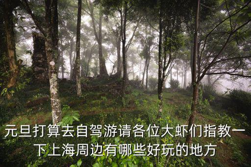 元旦自駕游，元旦過后去自駕游旅游 去哪比較好