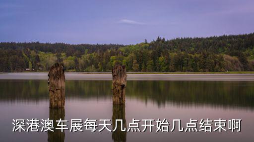 深港澳車展每天幾點(diǎn)開始幾點(diǎn)結(jié)束啊