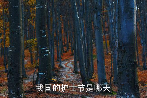 我國的護士節是哪天
