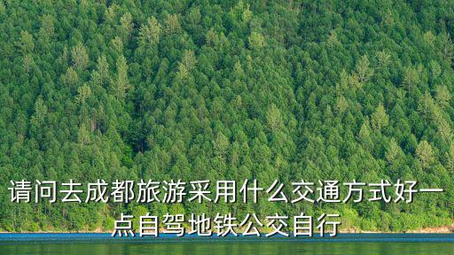 最成都交通，請問去成都旅游采用什么交通方式好一點自駕地鐵公交自行