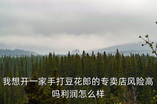 我想開一家手打豆花郎的專賣店風(fēng)險(xiǎn)高嗎利潤(rùn)怎么樣