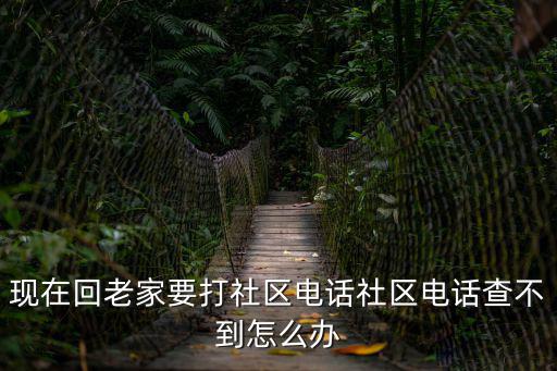 社區電話查詢，怎么查詢自己社區電話