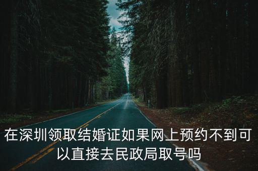 深圳結婚網，深圳市結婚登記網上預約每天幾點開始