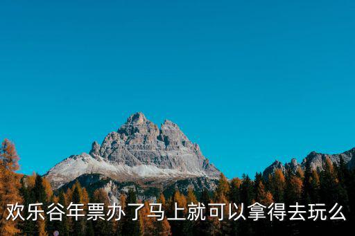 歡樂谷年票，使用歡樂谷年卡可以免費進入瑪雅水樂園嗎
