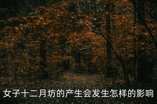 十二月坊，女子十二月坊的產生會發生怎樣的影響
