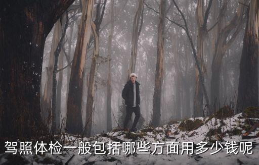 駕駛人體檢，駕照體檢一般包括哪些方面用多少錢呢
