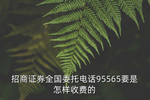招商證券電話，招商證券客服電話是多少