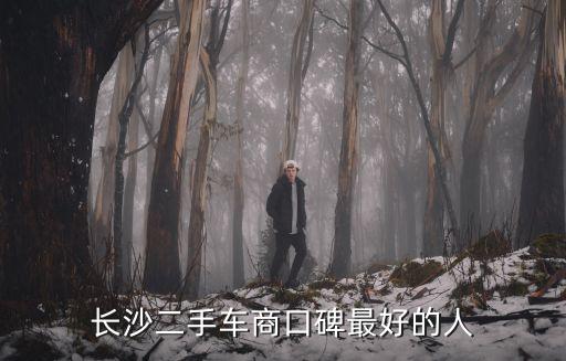 長沙二手車商口碑最好的人