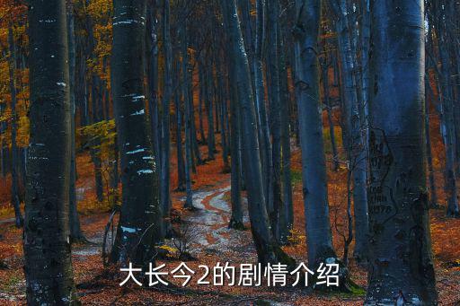 大長今2的劇情介紹