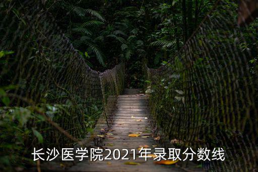 長沙醫(yī)學(xué)院2021年錄取分?jǐn)?shù)線