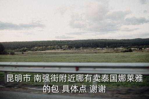昆明市 南強街附近哪有賣泰國娜萊雅的包 具體點 謝謝