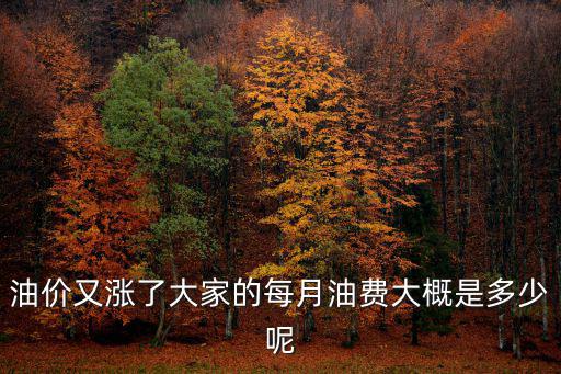 油費最新調價，中國最近油價會漲多少