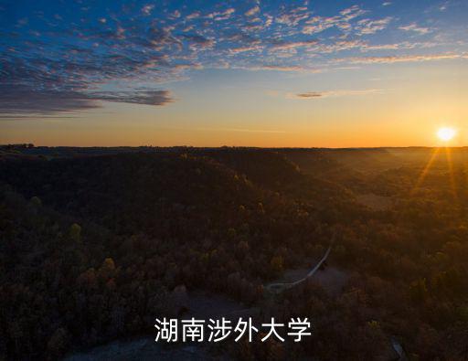湖南涉外大學