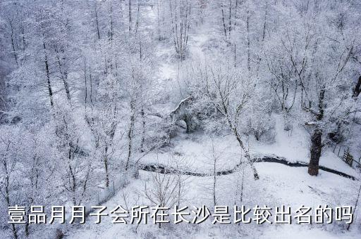 壹品月月子會(huì)所在長(zhǎng)沙是比較出名的嗎