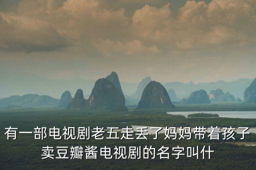 有一部電視劇老五走丟了媽媽帶著孩子賣豆瓣醬電視劇的名字叫什
