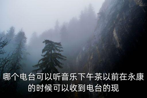 哪個電臺可以聽音樂下午茶以前在永康的時候可以收到電臺的現