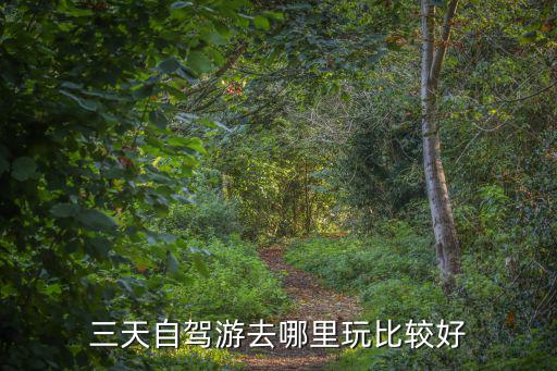 三天自駕游去哪里玩比較好