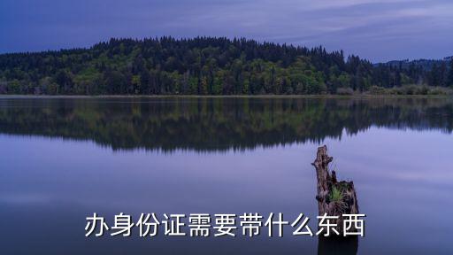 辦身份證要帶什么東西，辦身份證要帶什么東西