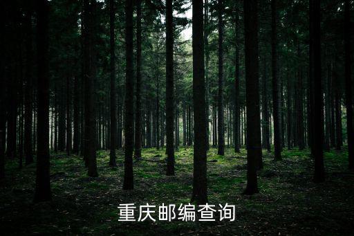 重慶郵編查詢