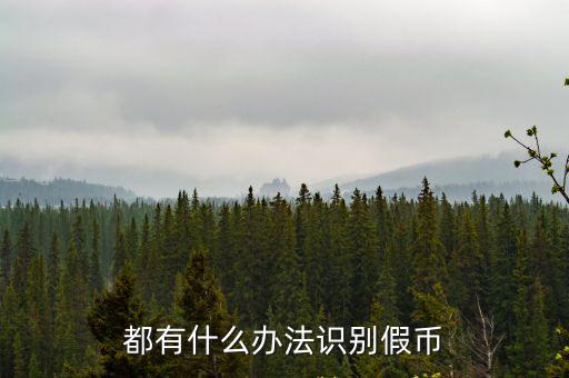 都有什么辦法識別假幣