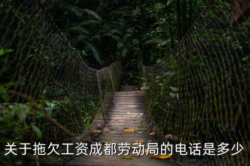 關于拖欠工資成都勞動局的電話是多少