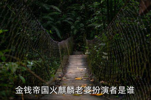 金錢帝國火麒麟老婆扮演者是誰