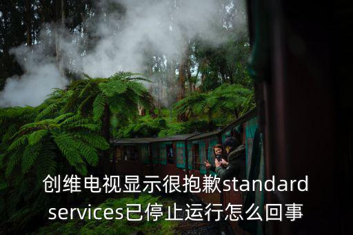 創維電視顯示很抱歉standardservices已停止運行怎么回事