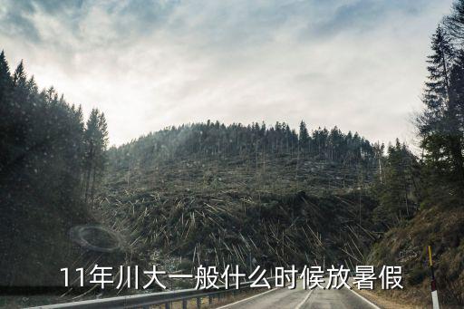 11年川大一般什么時候放暑假