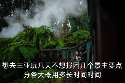 想去三亞玩幾天不想報團幾個景主要點分各大概用多長時間時間