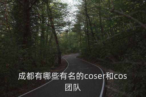 成都有哪些有名的coser和cos團(tuán)隊(duì)