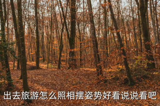 出去旅游怎么照相擺姿勢好看說說看吧