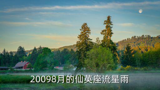 20098月的仙英座流星雨